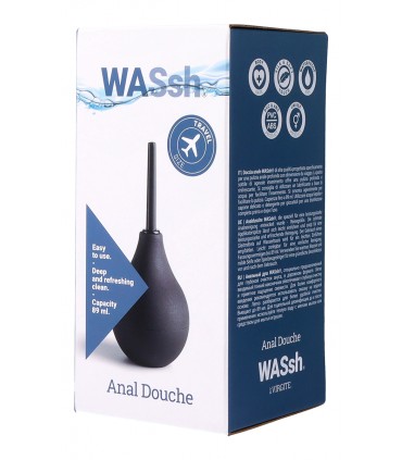 BLACK ANAL CLEANING ENEMA 89 ML