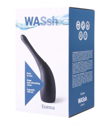 BLACK ANAL CLEANING ENEMA 190 ML