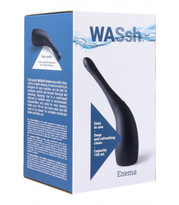 ENEMA LIMPIEZA ANAL NEGRA 190 ML