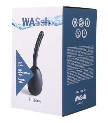 ENEMA LIMPIEZA ANAL ORIFICIOS NEGRA 150 ML