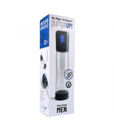 POMPA PER PENE AUTOMATICA CON VISUALIZZATORE USB NERO