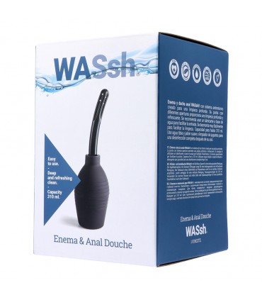 ENEMA LIMPIEZA ANAL NEGRA 310 ML