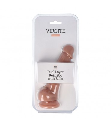 DUAL LAYER REALISTICO 18'5CM CON SFERE R33