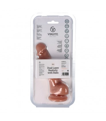 DUAL LAYER REALISTICO 18'5CM CON SFERE R33