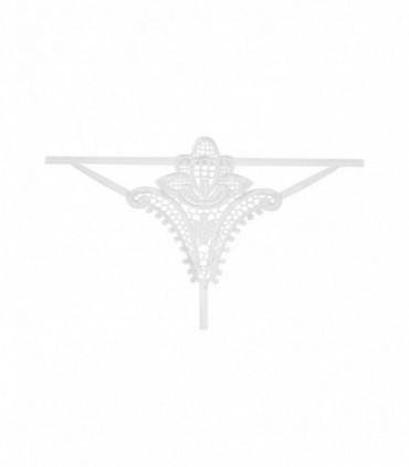 LUIZA THONG WHITE L/XL