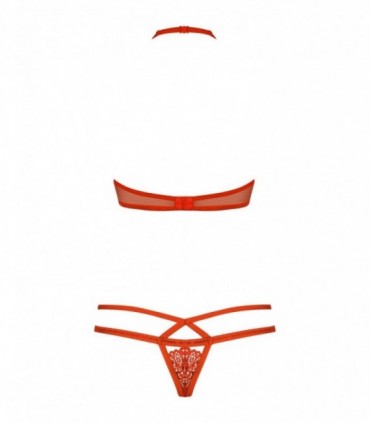 838-SET-3 SET 2 PZ ROSSO S/M