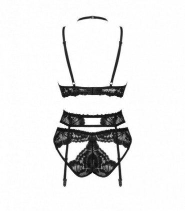 ALESSYA 3-PCS SET BLACK M/L