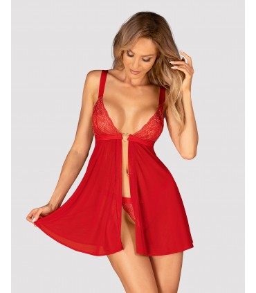 ELIANES BABYDOLL & THONG  M/L