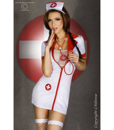 CR3305 DISFRAZ ENFERMERA L/XL