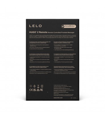 LELO HUGO 2 W/ GREEN REMOTE CONTROL