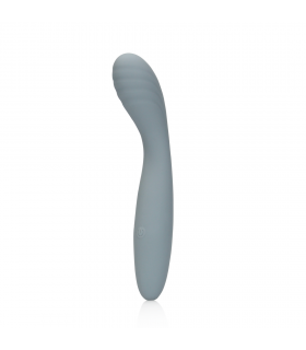 VIBRADOR ULTRA SUAVE PUNTO G USB GRIS