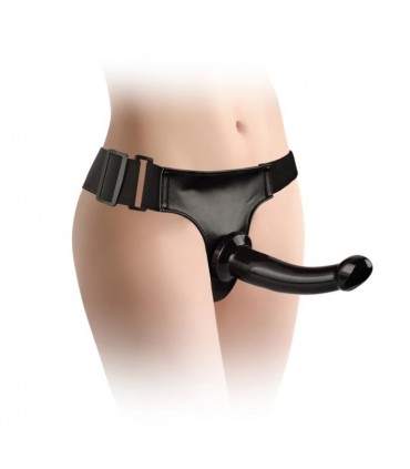 ARNÉS STRAP-ON BLACK MAGIC 19 CM NEGRO
