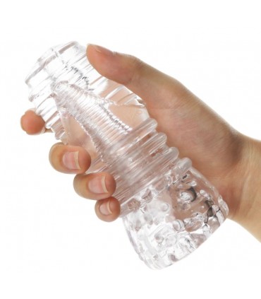 MASTURBATORE CONICO CHIARO DELLA RAGAZZA DI GHIACCIO