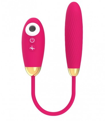VIBRADOR CLITORIAL VIBE CON HUEVO ROSA