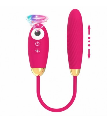 VIBRADOR CLITORIAL VIBE CON HUEVO ROSA