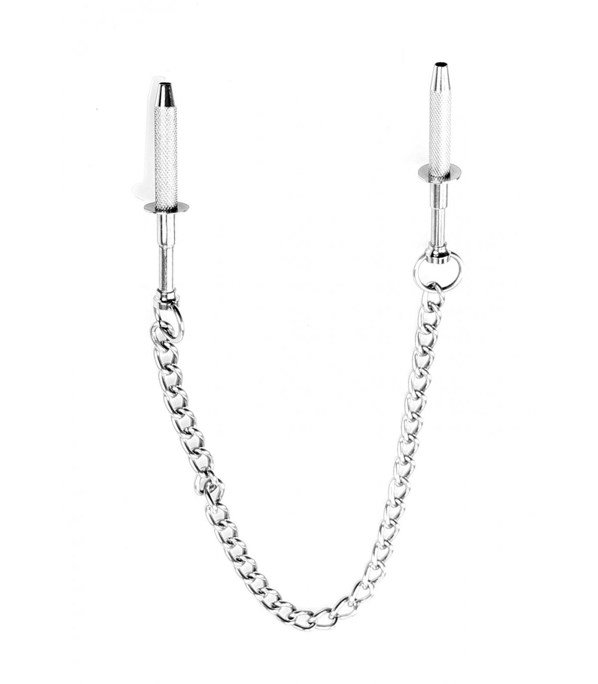 PINZAS PEZONES ACERO C/ CADENA