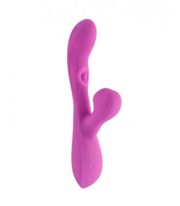 VIBRATOR MIT LILA LICHER-SAUGUNG