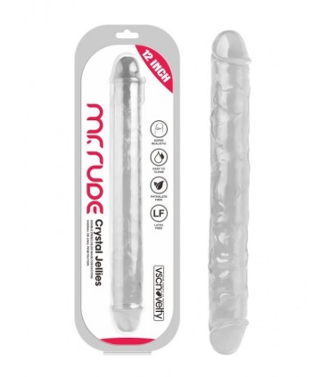 PENE DOBLE CRYSTAL JELLIES CLARO 30'5 CM