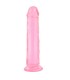 REALISTISCHE PENIS-KRISTALLGELEES ROSA 21,6 CM