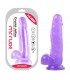 PENE REALÍSTICO CRYSTAL JELLIES MORADO 20 CM