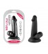 PENE REALÍSTICO MR RUDE NEGRO 16 CM