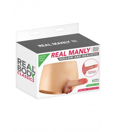 PANTALONI CON PENE CAVO REALISTICO TAGLIA L/XL