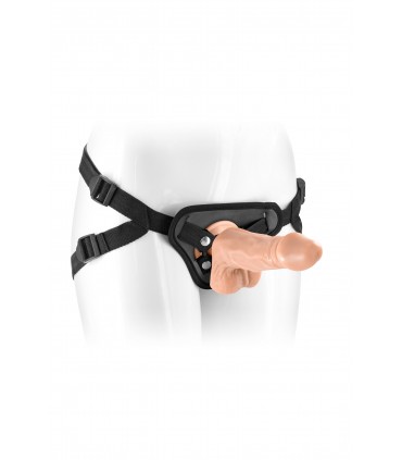 IMBRACATURA CON DILDO REALISTICO MIKE 13 CM