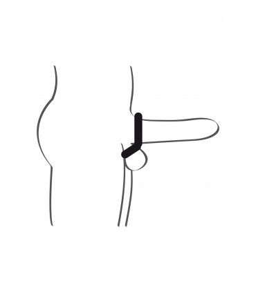 ANILLO DOBLE PENE-TESTÍCULOS SILICONA