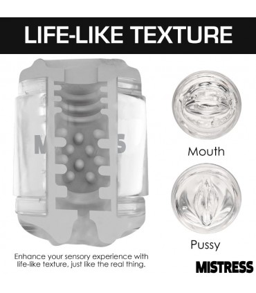 DOPPEL-MASTURBATOR MUND UND VAGINA