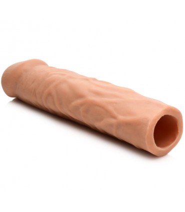 FUNDA ALARGADORA DE PENE 7'60 CM MARRÓN