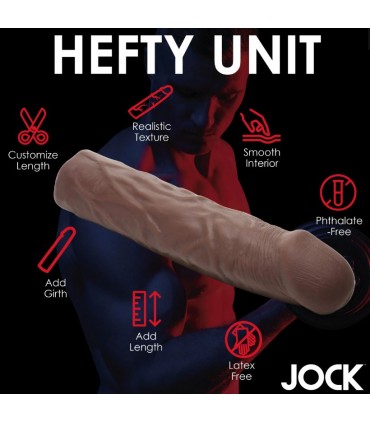 GUAINA PER L'ALLARME DEL PENE 3,8 CM SCURA