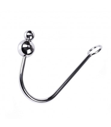 HOOK ACERO 40 CM DOBLE BOLA PEQUEÑA
