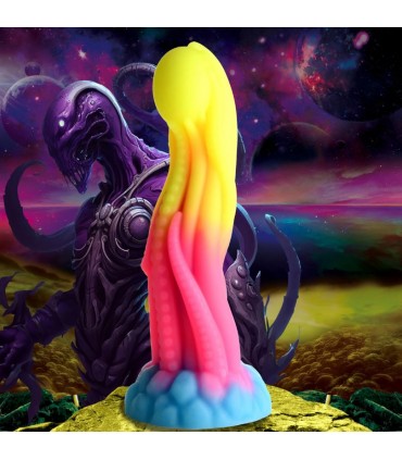 DILDO FOSFORESCENTE SILICONA TENTA