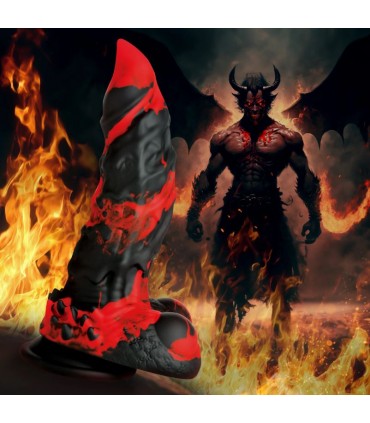 DILDO IN SILICONE MOSTRO DEMONE DEL FUOCO