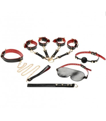 LOVER'S DELUXE 8 PIECE BONDAGE SET