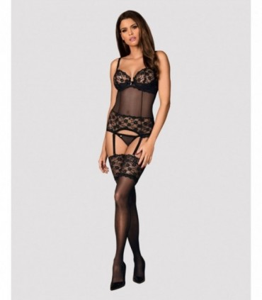 LETICA STOCKINGS BLACK  S/M