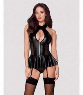 859-COR-1 CORSET & PANTIES L/XL