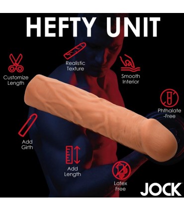 GUAINA PER L'ALLARME DEL PENE 3'8 CM MARRONE