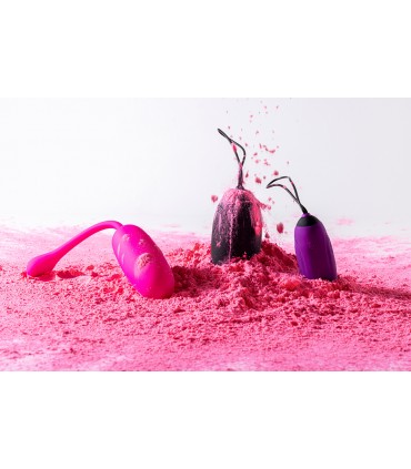 HUEVO VIBRADOR G3 RECARGABLE MORADO