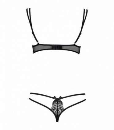 INTENSA 2-TEILIGES SET SCHWARZ S/M