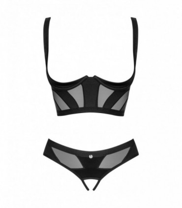 CHIC AMORIA 2-PCS CROTCHLESS SET M/L