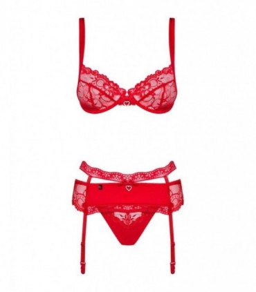 HEARTINA 3 PCS SET RED L/XL