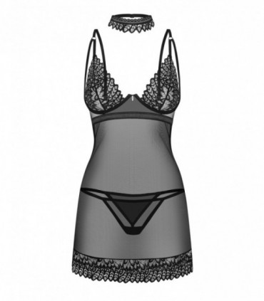 DONARELLA CHEMISE & THONG M/L