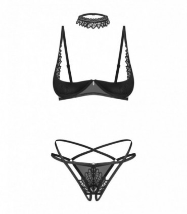 DONARELLA 3-PCS CROTCHLESS SET M/L