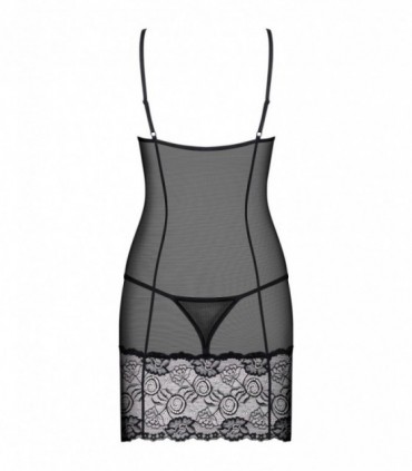 ALLURIA CHEMISE & THONG L/XL