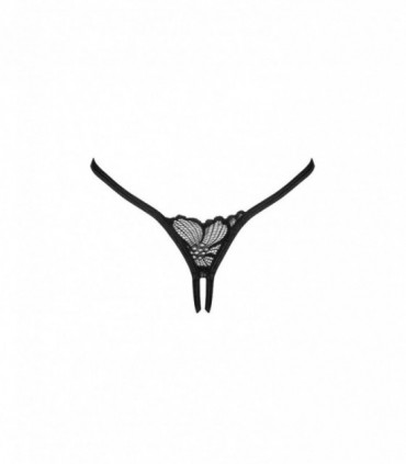 SERAFIA CROTCHLESS THONG  XS/S