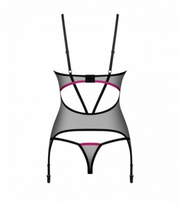 NOVENES CORSET & THONG M/L