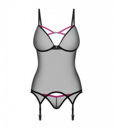 NOVENES CORSET & THONG XL/2XL