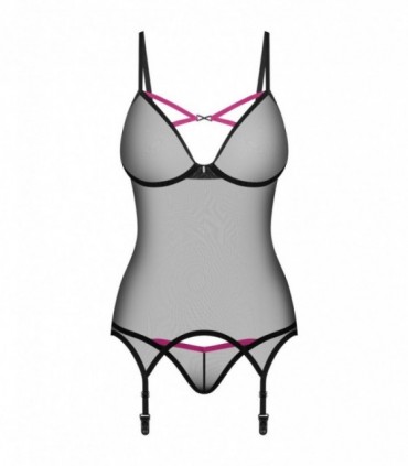 NOVENES CORSET & THONG XL/2XL