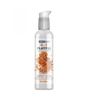 LUBRICANTE SWISS NAVY 4 EN 1 CARAMELO SALADO 118 ML